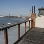 Looking towards Williamsburg.